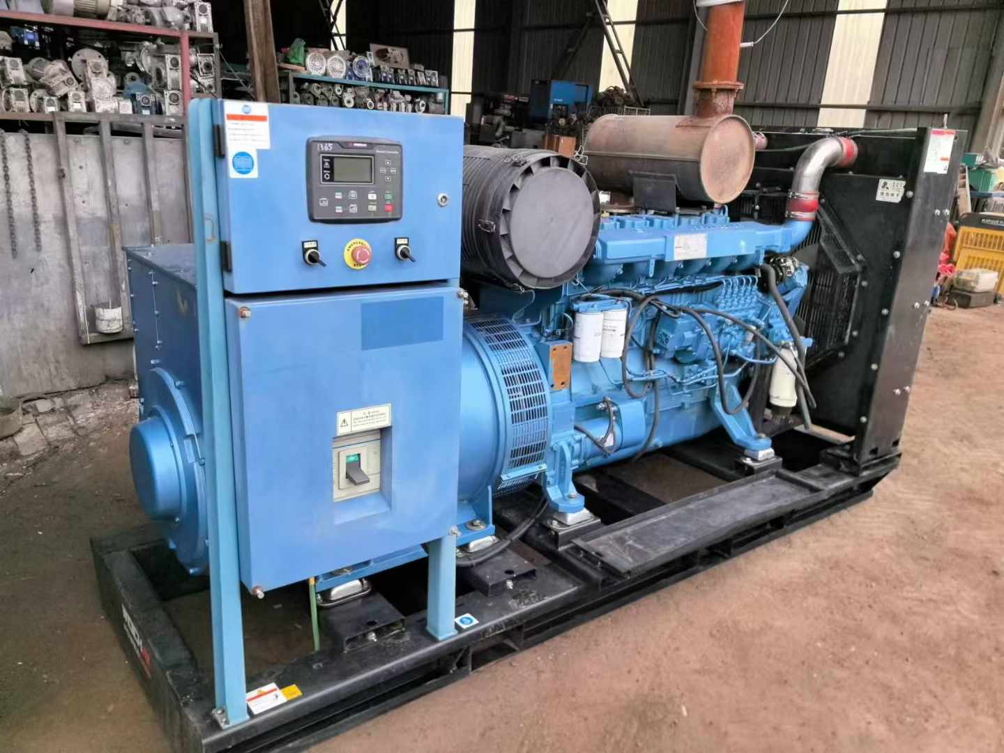 依兰500kW 柴油发电机组可带动设备功率的计算公式是什么?
