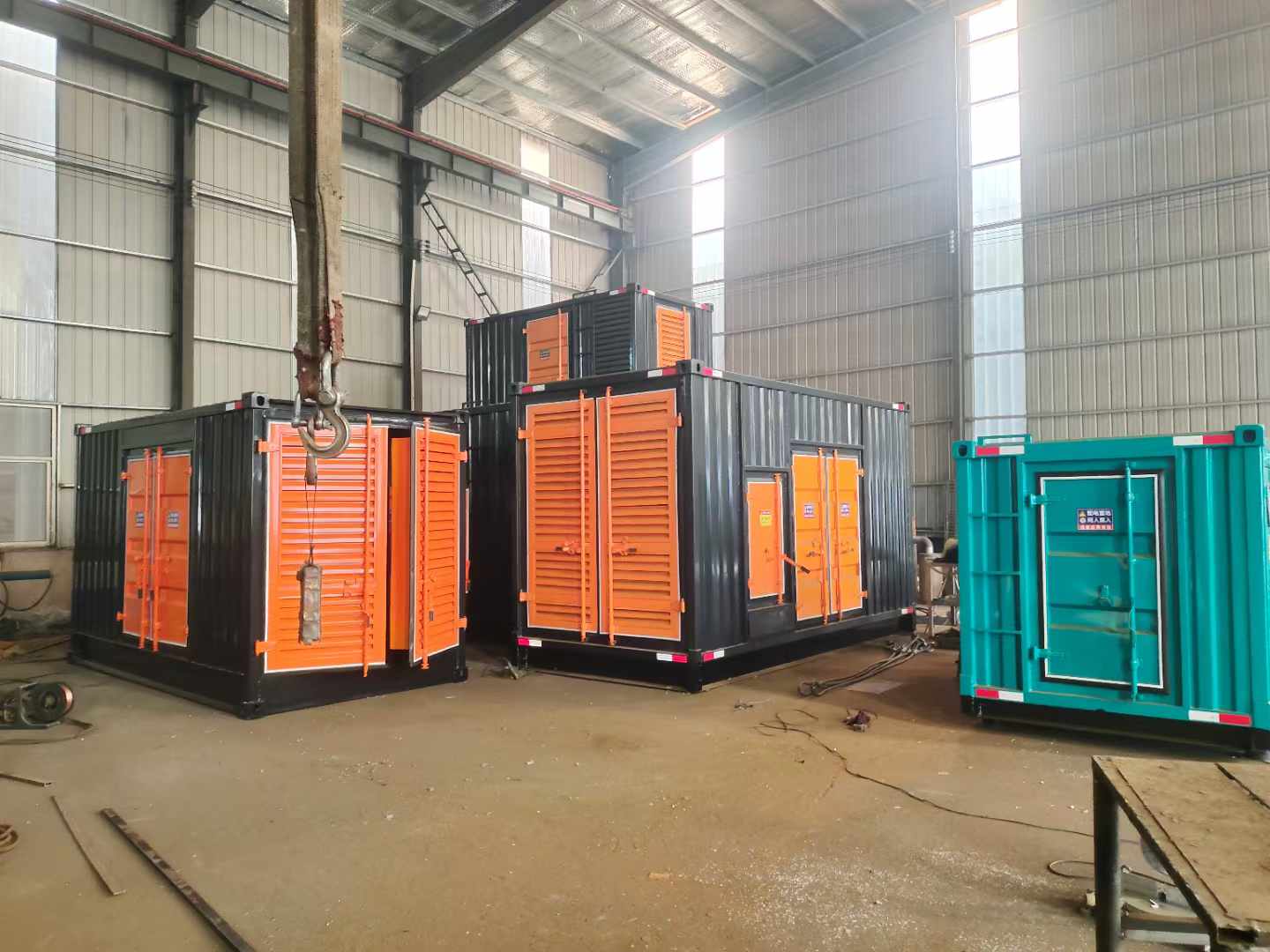依兰500kw柴油发电机组可以带动多少功率设备?